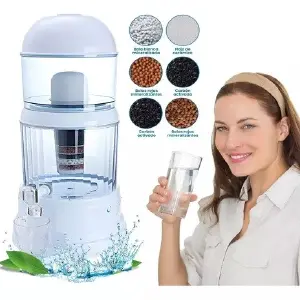 Filtro Purificador de Agua: ¡Agua Pura y Saludable en tu Hogar! - Filtro Purificador De Agua 14 Litros