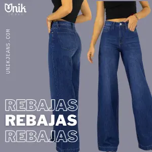 Jean Mom Flare Palazzo: Estilo y Comodidad Inigualables - REF: Jean Mom Flare Palazzo, rígido