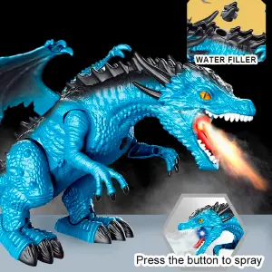 ¡Desata la Prehistoria con Nuestro Dragón Dinosaurio Interactivo! - Dragón Dinosaurio Movimiento Luces Sonid