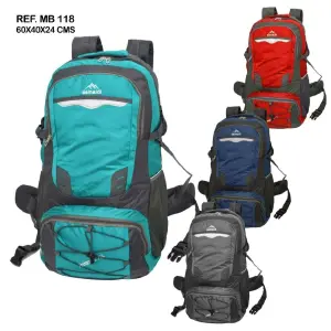 Mochila MB-118 MORRAL CAMPING: Tu compañera ideal para la aventura - MB-118 MORRAL CAMPING
