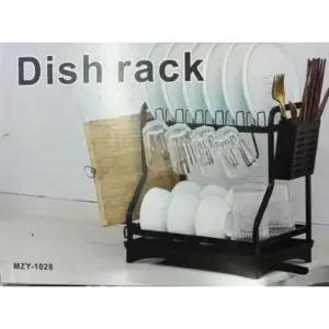 Escurridor de Platos de 2 Niveles 1208: Organización y Estilo en tu Cocina - Escurridor 2 Niveles 1208