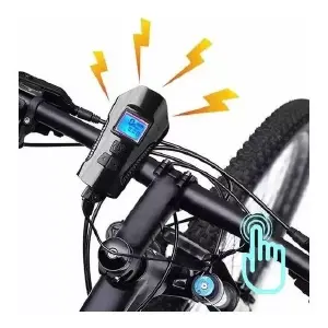 LUZ PITO BICICLETA VELOCÍMETRO 3 EN 1