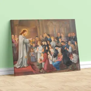 JESUS LIENZO 26: Una Obra Maestra de Fe y Arte - JESUS LIENZO 26