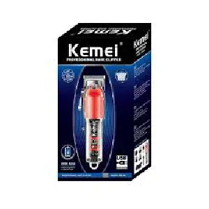 Kemei 246 + Patillera T9 Roja: El Kit Definitivo para el Aseo Masculino - Kemei 246 + Patillera T9 Roja