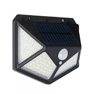 Dt Lámpara Solar 180 Leds: Ilumina tus noches con potencia y eficiencia - Dt Lámpara Solar 180 Leds