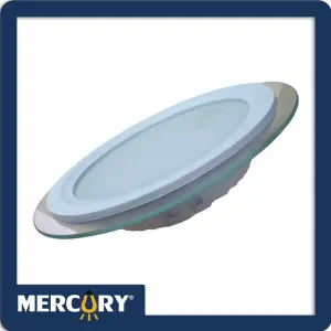 Elegancia y Eficiencia: Panel LED Redondo de Incrustar con Vidrio Frontal - PANEL LED REDONDO DE INCRUSTAR VIDRIO F