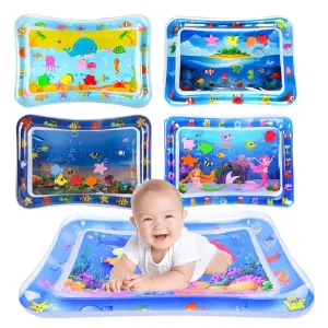 Colchoneta Tapete de Agua Inflable: ¡Diversión Refrescante para tu Gato! - Colchoneta Tapete De Agua Inflable