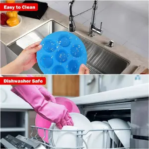 Moldes para Magdalenas en Air Fryer - Pack de 3 (21cm) - Molde Air Fryer Cup Cake 21cm 3 UNIDADES