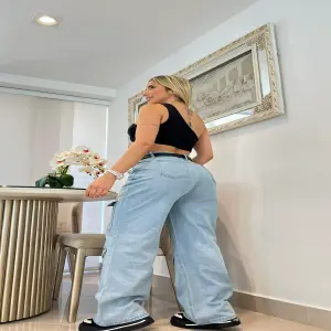 Pantalones Cargo Lucy Indigo Talla 8 y 10 - Lucy indigo 8 y 10 cargo
