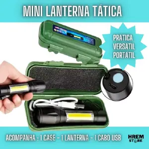 Mini Linterna LED Recargable: Ilumina tu camino con estilo - Mini linterna LED recargable, lámpara