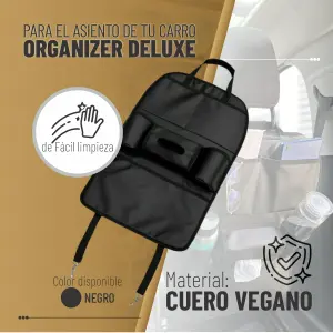 Organizador de Carro Deluxe: ¡Máxima Organización, Máxima Comodidad! - ORGANIZADOR DE CARRO DELUXE