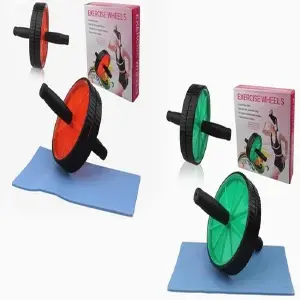 RUEDA ABDOMINAL DOBLE BASIC: Tu Camino Hacia un Core Fuerte - RUEDA ABDOMINAL DOBLE BASIC