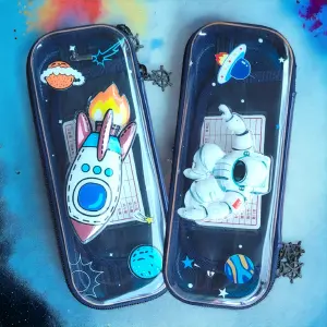 Cartuchera 3D Para Niños Y Niñas: ¡Diversión y Organización en Cada Aventura! - Cartuchera 3D Para Niños Y Niñas