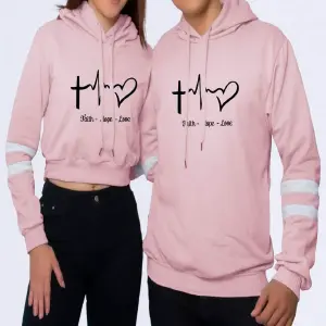 Buzo Buso Hoodie Corazón para Siempre - Buzo, Buso Hoodie corazón para siempre