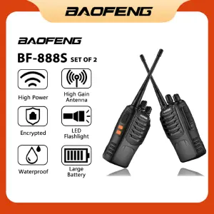 Walkie Talkie 888s: Comunicación Clara y Confiable - Walkie Talkie 888s
