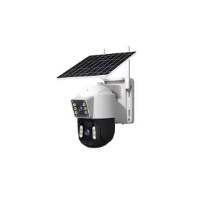 Cámara de Red Solar PTZ 360PRO: Seguridad Inteligente Alimentada por el Sol - Cámara De Red Ptz Con Panel Sola