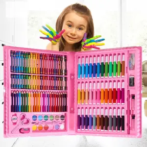 SET DE ARTE 150 PIEZAS: ¡Desata tu Creatividad! - SET DE ARTE 150 PIEZAS