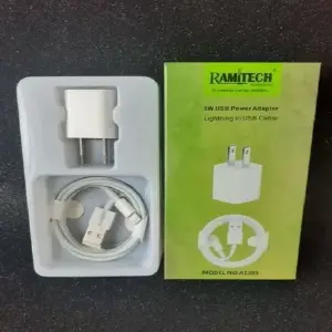 Cargador RAMITECH iOS A1385: Carga eficiente y segura - CARGADOR RAMITECH IOS A1385