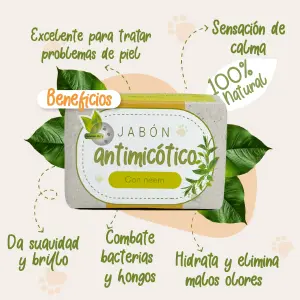 JABÓN ANTIMICÓTICO 135 GR: Tu Aliado Contra Hongos - JABON ANTIMICOTICO 135 GR