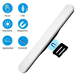 Barra de Luz LED Magnética Recargable: Ilumina tu Mundo Sin Esfuerzo - Barra De Luz Led Magnetica Recargable