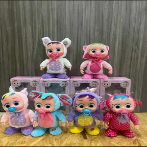 MUÑECA CRY BABY PATALETA: ¡Llora, ríe y juega! - MUÑECA CRY BABY PATALETA