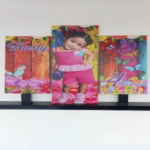 Cuadro Personalizado: Flores y Mariposas - Arte Único para Tu Espacio - Cuadro Flores y Mariposas (Personalizado