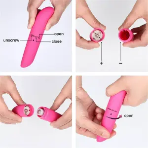 Mini Vibrador Rocco - Vibración Potente en Fucsia Intenso - Mini Vibrador Rocco - Fucsia