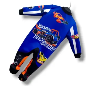 PIJAMA-ENTERIZO HOT WHEELS: ¡Comodidad y Estilo para Peques! - PIJAMA-ENTERIZO HOT WHEELS