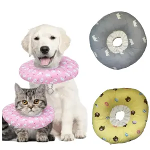 Collar Isabelino Premium Talla L: Comodidad y Protección para tu Mascota - Collar isabelino en tela TALLA L