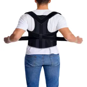 Corrector de Postura Unisex: ¡Siéntete Cómodo y Erguido! - Corrector De Postura Unisex S M L XL