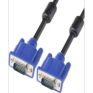 Cable VGA de 5 Metros con Doble Filtro: Calidad y Rendimiento Inigualables - Cable Vga De 5 Metros Con Doble Filtro