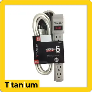 MULTITOMA 6 SALIDAS 3M CABLE CON PROTECCIÓN - MULTITOMA 6 SALIDAS 3M CABLE CON PROTEC