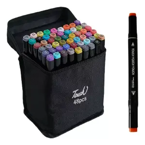 Marcadores Touch Doble Punta - ¡Libera tu creatividad! - Marcadores Touch Doble Punta- Dibujo