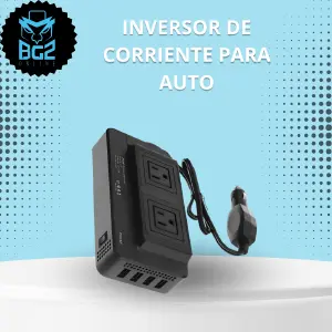 INVERSOR DE CORRIENTE 12V-110V: Potencia Portátil al Alcance de Tu Mano - INVERSOR DE CORRIENTE 12V-110V