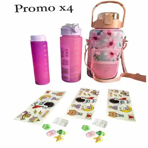 Termo 2 Litros + 1 de 900ml + 1 de 300ml - Termo 2litros + 1 de 900ml + 1 de 300ml