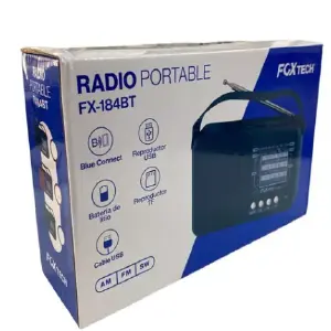 Radio Portátil Recargable Clásico: El Sonido de la Nostalgia, Actualizado - RADIO PORTATIL RECARGABLE  CLASICO