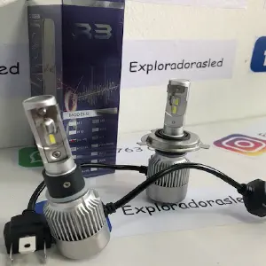 Bombillos H4 de 20,000 Lúmenes: Iluminación Superior - Par bombillos h4 20,000 Lm h4 (R3-h4)