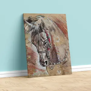 CABALLOS LIENZO 32: Captura la Belleza Ecuestre - CABALLOS LIENZO 32