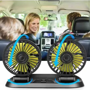 Ventilador de Carro: ¡Frescura en la Carretera! - Ventilador de carro