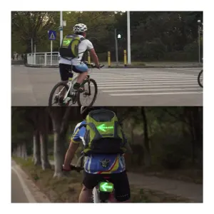 Maleta PD-68: Seguridad y Estilo con Visibilidad Reflectiva - Maleta con direccional reflectivo pd-68