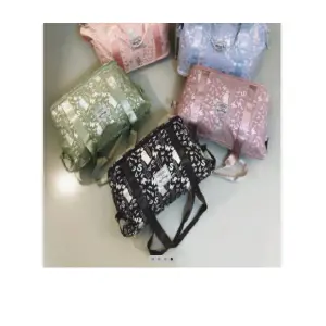 Bolso de Viaje Expandible con Diseño de Letras - Bolso expandible viaje letras