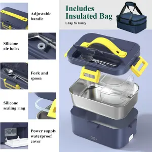 Lonchera Eléctrica 1.8L: ¡El Almuerzo Perfecto, Donde Sea! - Lonchera Eléctrica 1.8L