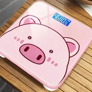 Bascula Digital Cerdito: ¡Pesa con Estilo! - Bascula Digital cerdito