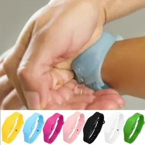 Pulsera Silicona Desinfección Jabón Gel: Higiene Personal Portátil - Pulsera Silicona Desinfección Jabón Gel