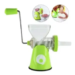 Molino de Carne Manual Multiusos: ¡Cocina Fácil y Saludable! - Molino De Carne Manual Casero Multiusos