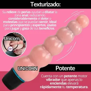 BOLA CON VIBRACIÓN UNICORNIO: Placer Infinito - BOLA CON VIBRACIÓN UNICORN (Anal o Vagin