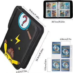 CARPETA PARA COLECCIÓN POKÉMON: ¡Organiza tu Poder! - CARPETA PARA COLECCION POKEMON 200 TARJE