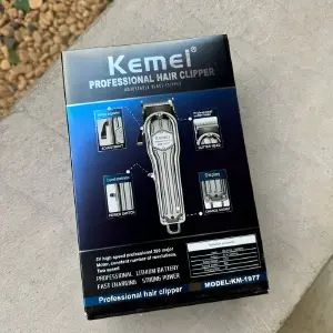 Máquina de Afeitar Kemei Modelo KM-1977: Precisión Profesional para tu Estilo - Maquina De Afeitar Kemei Modelo KM-1977