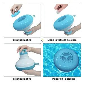Dispensador de Cloro para Piscina 29040NP: Limpieza Eficiente y Fácil - Dispensador De Cloro Piscina 29040np