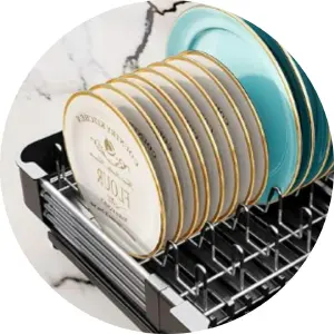 Escurridor de Platos Expandible Platero: ¡Organización y Estilo para tu Cocina! - Escurridor De Platos Expandible Platero